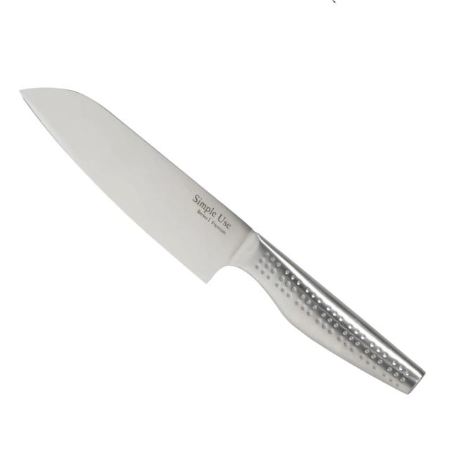 三徳包丁 16 5cm Simple Use オールステンレス 食洗機対応 包丁 料理包丁 キッチンナイフ 万能包丁 文化包丁 ステンレス 16 5センチ 165mm 165ミリ 調理道具 下ごしらえ用品 キッチンツール 錆びにくい 切れ味抜群 の通販は - お弁当グッズの