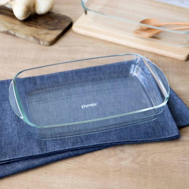 グラタン皿 2L PYREX グラタン・ドリアオンザテーブル スクエア 6個セット （ パイレックス ガラス 耐熱ガラス 電子レンジ対応 食洗機対応 オーブン対応 冷凍OK おしゃれ シンプル 耐熱皿 オーブンウェア 食器 皿 ）