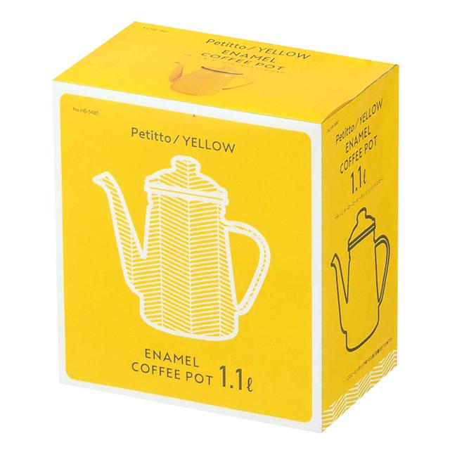 コーヒーケトル プチッと ホーローコーヒーポット 1.1L （ ドリップ