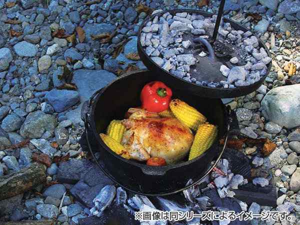 ダッチオーブン 鋳鉄製 ビギナーセット 25cm （ キャプテン