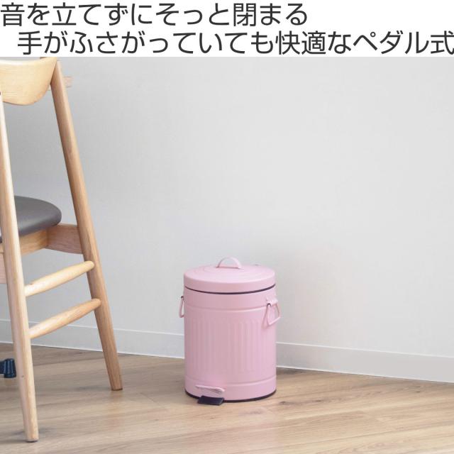 ゴミ箱 ペダルペール クラウス 5L （ ごみ箱 5リットル ペダル式 ふた