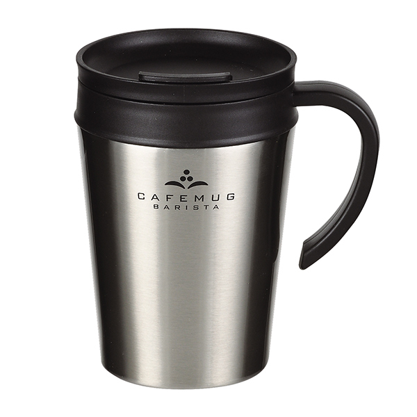 マグカップ 400ml ステンレス製 真空 フタ付 カフェマグ バリスタ 保温マグカップ 保冷マグカップ 蓋付き カップ マグ ステンレス タの通販はau Pay マーケット リビングート