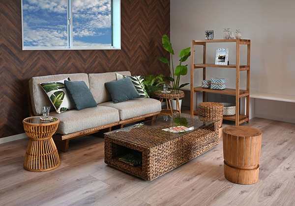 アジアン家具 バナナリーフ ローテーブル 机 ウォーターヒヤシンス 天然木製 Amazon.co.jp: アジアン家具 バナナリーフ テーブル ロー