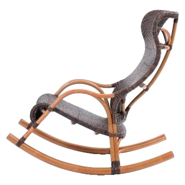 ビンテージ/ラタン/籐家具/曲木/ロッキングチェア/アームチェア/チェア/椅子 ビンテージ/ラタン/籐家具/曲木/ロッキングチェア/アームチェア