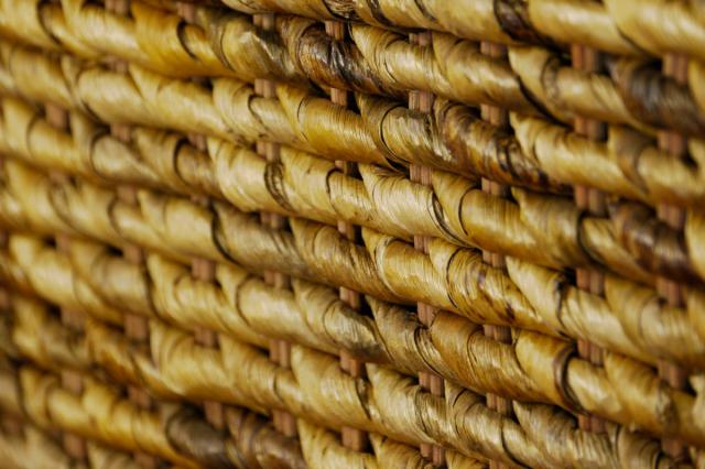衝立 スクリーン 3連 アジアン家具 Banana Leaf 高さ160cm （ ついたて