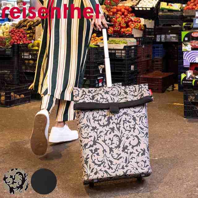 ショッピングカート ライゼンタール TROLLEY M （ reisenthel トローリーM 買い物カート 43L 大容量 キャリーカート 2輪 ハンドル 持ち手 伸縮 キャスター付き 買い物 旅行 ショッピング レジャー スポーツ おしゃれ ）の通販は