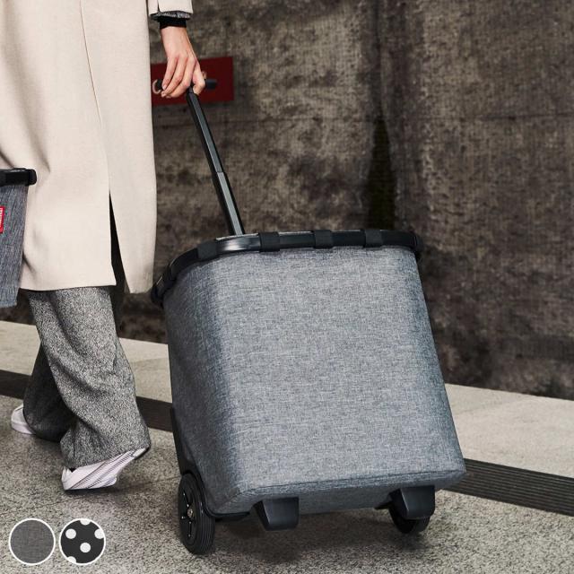 ショッピングカート ライゼンタール CARRYCRUISER FRAME （ reisenthel キャリークルーザー フレーム 40L 買い物カート 頑丈 大容量 キャリーカート 2輪 伸縮ハンドル ショルダーベルト アウトドア おしゃれ ）