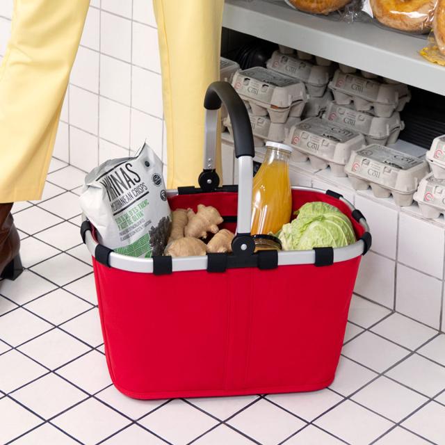 ＼雑誌掲載／ 買い物カゴ ライゼンタール CARRYBAG （ reisenthel キャリーバッグ 買い物かご ショッピングバッグ 折りたたみ マイバッグ レジカゴ エコバッグ 軽量 レジかご 車 ランドリー アウトドア 買い物バッグ おしゃれ ）_11