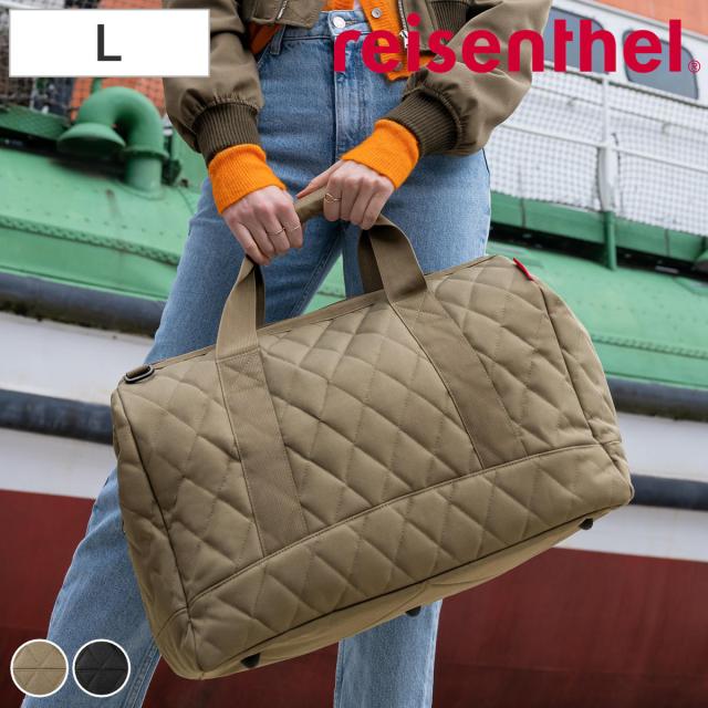 ボストンバッグ reisenthel ALLROUNDER L RHOMBUS （ かばん レディース 旅行 ネイル ネイルバッグ 美容 学生 介護 旅行バッグ ジム 2泊 3泊 メンズ おしゃれ ジムバッグ オールラウンダー ）