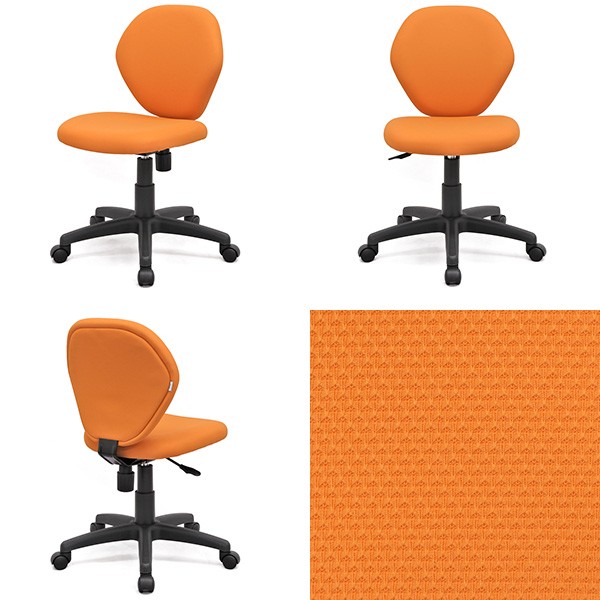 オフィスチェア デスクチェア chair パソコンチェア 椅子 キャスター付き コンパクトサイズのキャスター付きチェア（デスクチェア