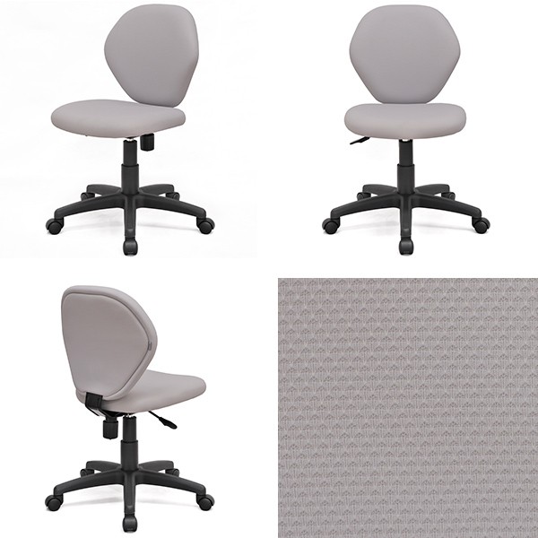 法人限定】 オフィスチェア キャスター付き 座面高43cm〜54cm