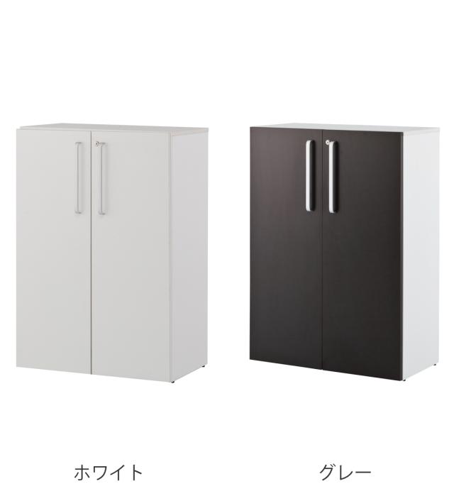 シェルフ 2列3段 ファイルラック 格子型 扉付 プリーマ3 幅80cm （ 法人限定 書棚 ラック 棚 書庫 収納家具 ファイル棚 カルテラック 鍵 カギ付き 扉付き A4対応 扉 シンプル 背面化粧 収納 ）