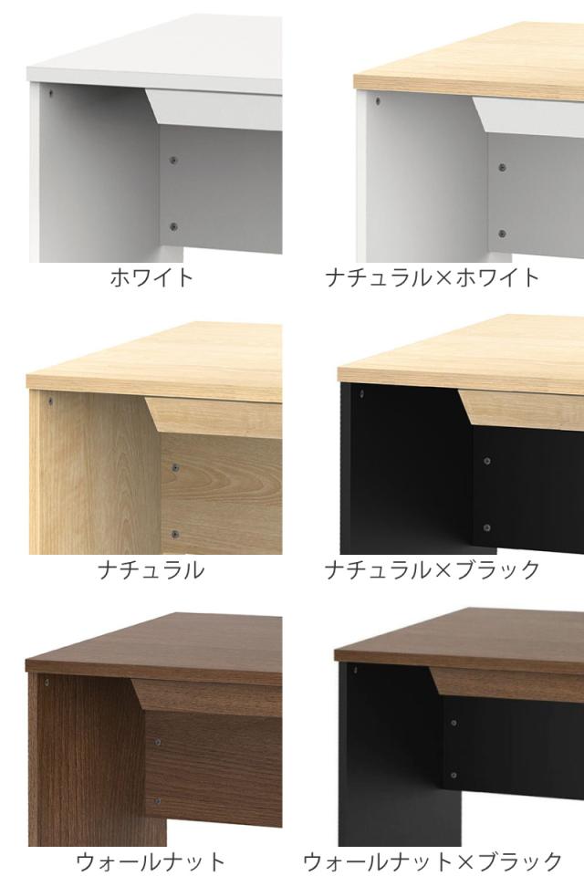 オフィスデスク 引出し付き 幅120×奥行60cm 木製 PLANN （ 法人限定 デスク 事務机 シンプル 机 収納付き 引出し パソコンデスク ワークデスク 平机 オフィス 会社 木目調 配線受け 背面化粧仕上げ 事務所 オフィス家具 ）_2