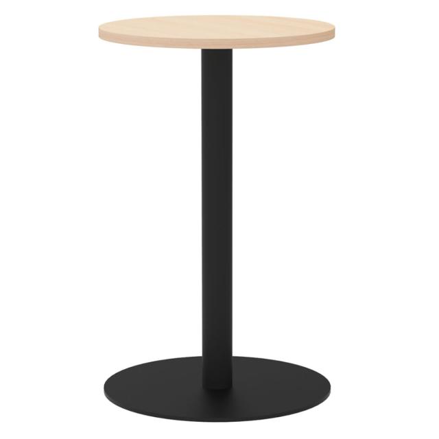 カフェテーブル 円形 直径45cm 高さ72cm リスタ （ 法人限定 丸 ラウンドテーブル オフィス カフェ ラウンジ テーブル コンパクト 木目調 スタイリッシュ ナチュラル シンプル おしゃれ 会議 ミーティング ）_6