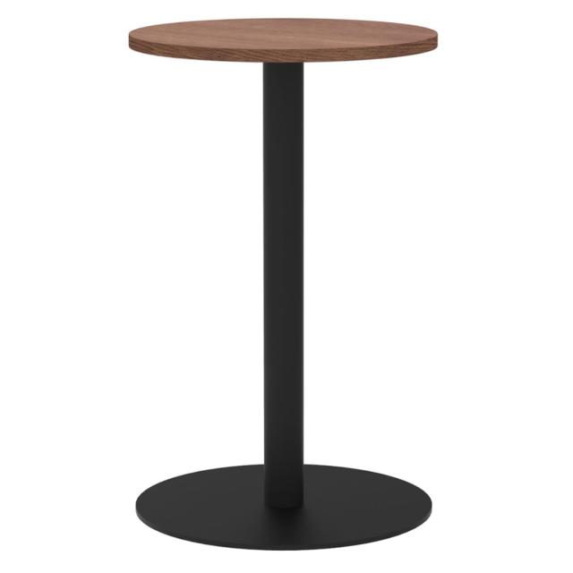 カフェテーブル 円形 直径45cm 高さ72cm リスタ （ 法人限定 丸 ラウンドテーブル オフィス カフェ ラウンジ テーブル コンパクト 木目調 スタイリッシュ ナチュラル シンプル おしゃれ 会議 ミーティング ）_8
