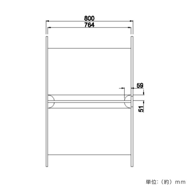 パーソナルブース 幅80cm 対面タイプ PCブース （ 法人限定 デスク 集中 スペース ブース 机 個別 ワークスペース パーテーション コンパクト ブースデスク 配線用切り欠き パーソナル テレワーク オフィスデスク 自習室 個別塾 ）_2