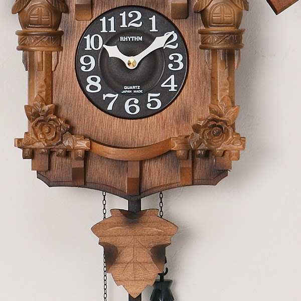 掛け時計 鳩時計 カッコー時計 カッコーテレス （ 壁掛け時計 振り子