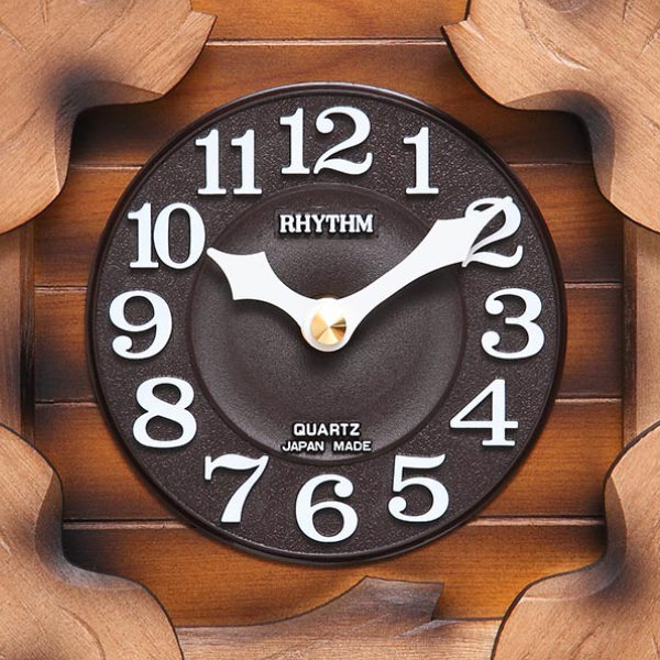 RHYTHM リズム時計 鳩時計 カッコーメイソンR 4MJ234RH06送料込