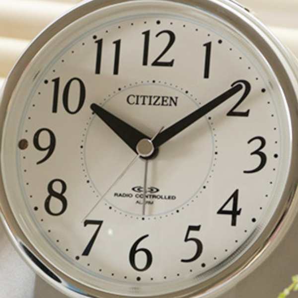 目覚まし時計 シチズン CITIZEN 電波時計 ネムリーナリング （ 置時計