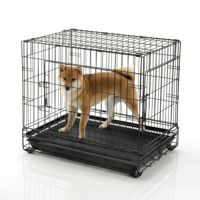 ペットケージ プロフェッショナルペットケージ L （ ケージ ドッグサークル ペット用 リッチェル 犬用ケージ 室内用 ペット用品 幅77cm 折り畳み 超小型犬 小型犬 中型犬 ）