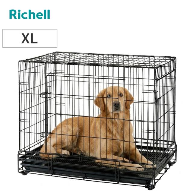 ペットケージ プロフェッショナルペットケージ XL （ ケージ ドッグサークル ペット用 リッチェル 犬用ケージ 室内用 ペット用品 幅92cm 折り畳み 超小型犬 小型犬 中型犬 大型犬 ） 29,452円