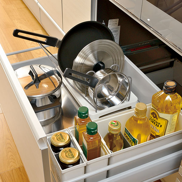 キッチン収納ケース ザル ボウルスタンド コンパクト システムキッチン 引き出し用 トトノ ザルスタンド 収納スタンド キッチン収納 の通販はau Pay マーケット リビングート