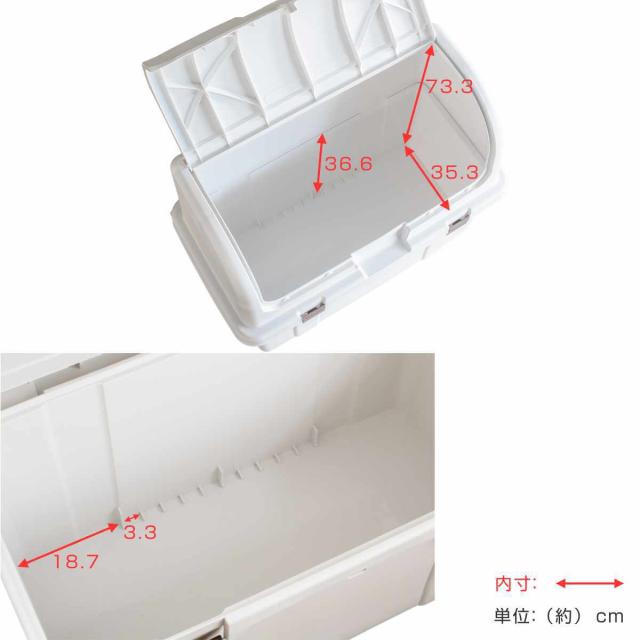 ゴミ箱 220L 屋外 トラッシュコンテナ （ ごみ箱 220リットル コンテナ 大容量 大型 分別 ダストボックス 収納 屋外収納 大型分別容器 ベランダ 軒下 ゴミ箱 20リットル）_4