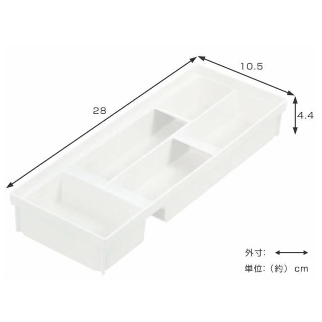 カトラリーケース 引き出し用カトラリースタンドN レギュラー TOTONO （ トトノ 仕切り付き カトラリートレー カトラリースタンド カトラリー収納 totono カトラリーポケット キッチン 収納 キッチン収納ケース 引出し用 整理 ） 整理ボックス