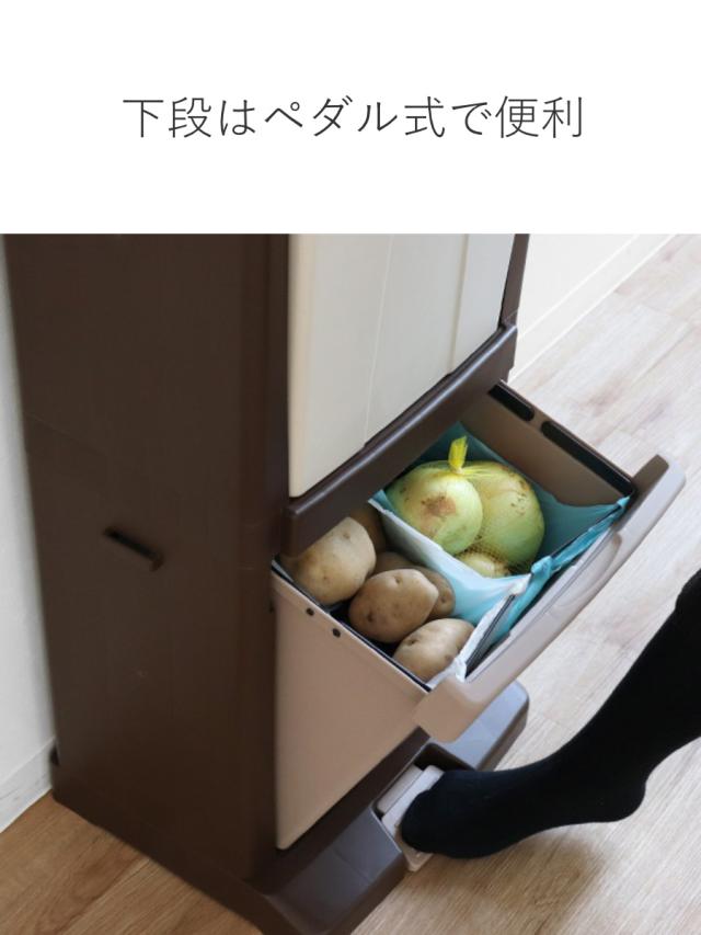 ランキング受賞 ゴミ箱 54l 分別 ストッカー 3段 8分別 54 リットル ダストボックス ごみ箱 収納ストッカー 収納ケース キッチン リビング スリム お Expectation Www Arnabmobility Com