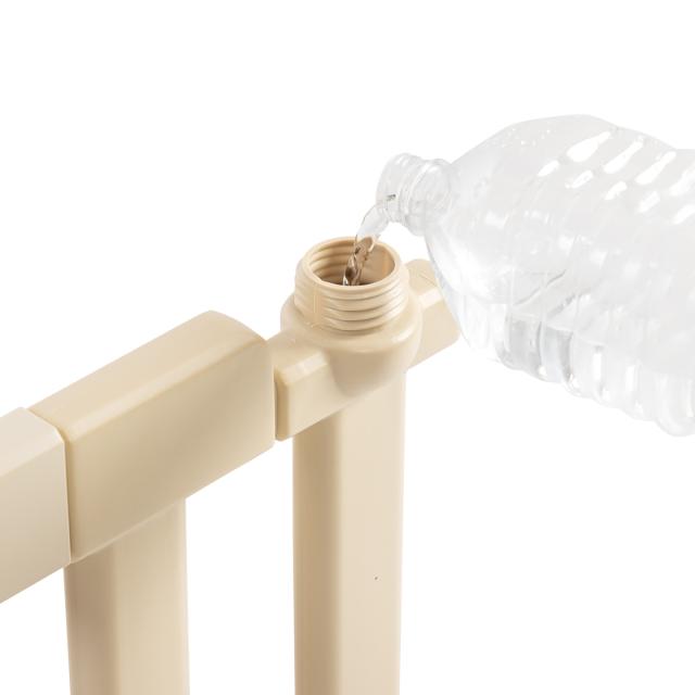 ベビーゲート おくだけフェンス ロック機能付きドア （ リッチェル ベビーガード 置くだけ 簡単設置 賃貸OK キッチン 階段下 ベビー 赤ちゃん ペット 柵 ベビーフェンス ゲート セーフティグッズ 工具不要 簡単組み立て ）_9