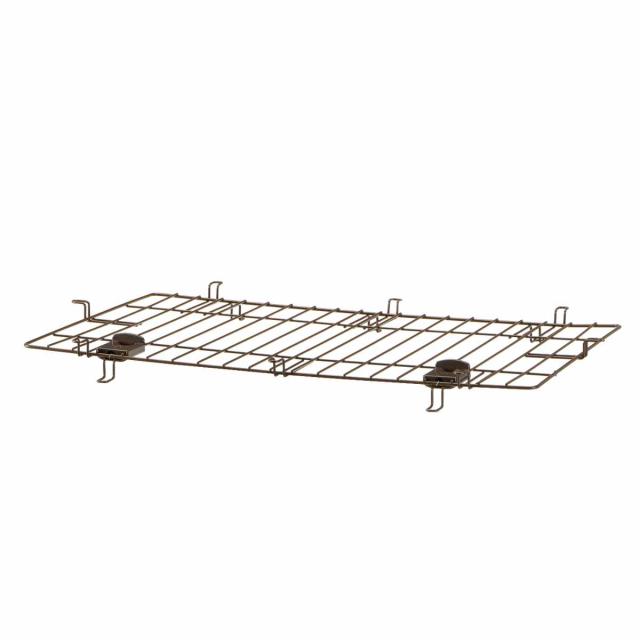 サークル用 屋根 アルミフレーム ペットサークル 90-60 屋根面 （ サークル用屋根 ケージ用屋根 ペットケージ屋根 ドッグサークル ペット用品 リッチェル 飛び出し防止 お手入れ簡単 幅87cm用屋根 木目調 ）