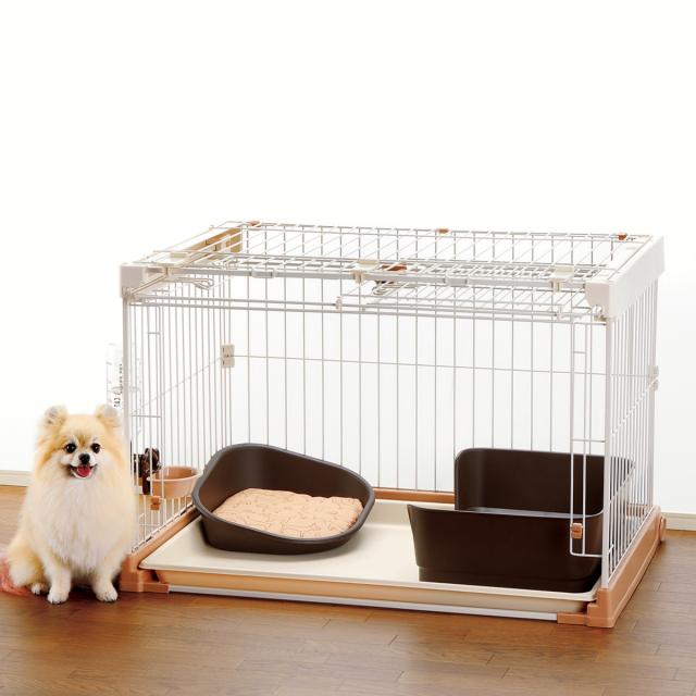 ケージ サークル お掃除簡単 ペットケージ 900 超小型犬 小型犬 （ 幅90cm 犬 犬小屋 ルームケージ ペットハウス フルオープン スイングアップ 犬用ゲージ ドッグケージ ペットサークル 室内ケージ ）_2