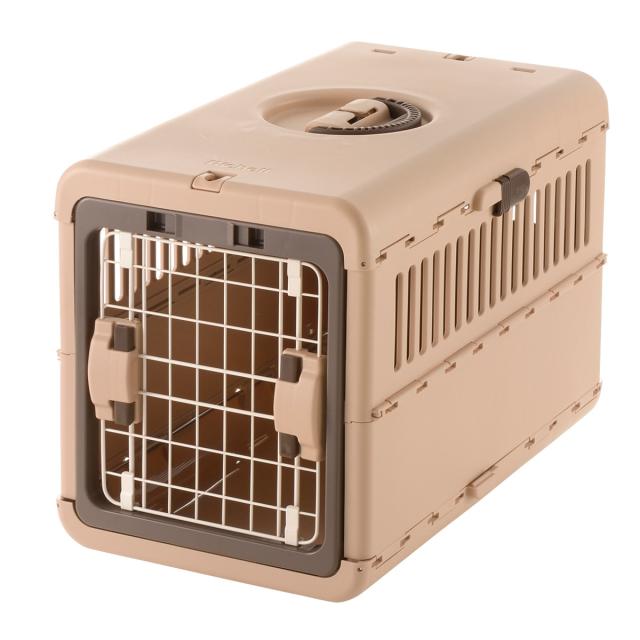 ペットキャリー キャンピングキャリー 折りたたみ Ｍ （ ペット用キャリー 折り畳みキャリー ペットキャリーボックス 犬用キャリー リッチェル ペット用 お出かけ コンパクト ペット用品 キャリー 旅行 通院 ）_9