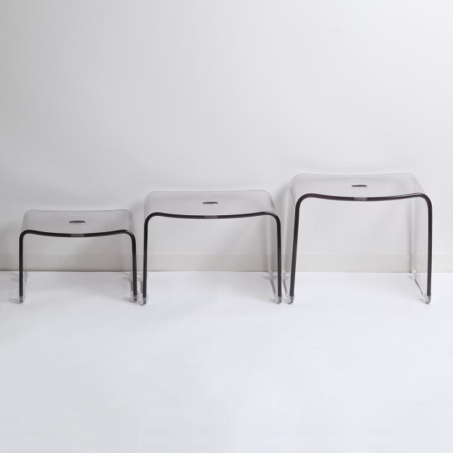 風呂椅子 M 25cm Franktime フランクタイム アクリル （ 風呂 椅子