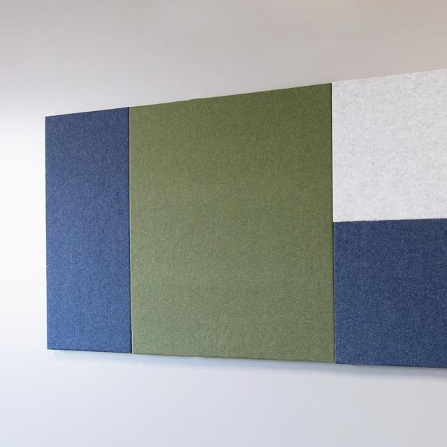 吸音パネル オフィスウォール 90×90cm マグネット設置 REMUTE （ 吸音 パネル 壁面 壁 オフィス リモートワーク ブース 会議室 ミーティング 応接室 防音 吸音材 音漏れ 軽減 おしゃれ インテリア 正方形 ）