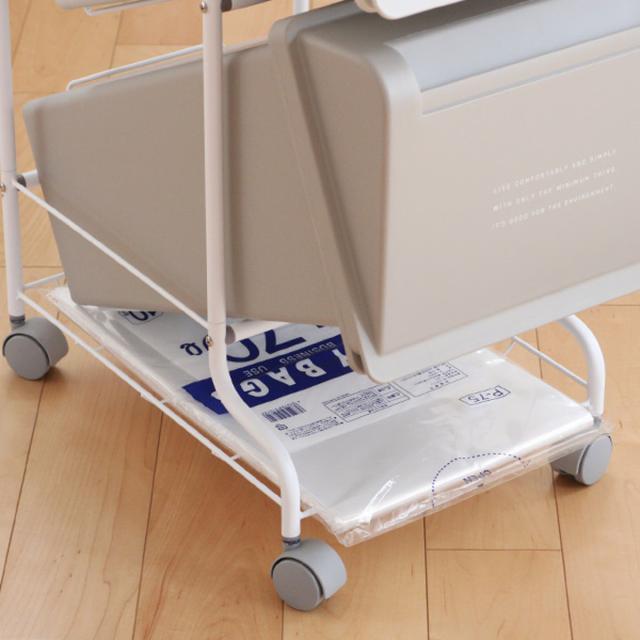 ゴミ箱 分別 3段 60L コンテナスタイル （ ごみ箱 分別ごみ箱 キャスター付き ダストボックス ふた付き キッチン スリム ゴミ箱 分別 キッチン ゴミ箱）_13