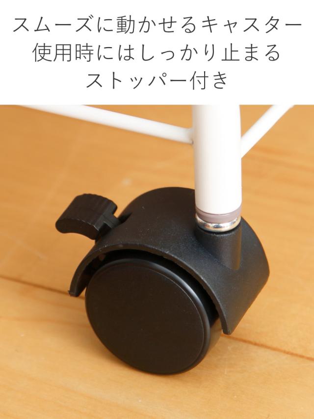 ゴミ箱 5段 Nスムース スタンドダストボックス （ ごみ箱 19L×5 ふた付き ダストボックス 分別ごみ箱 キャスター付き 縦型 20リットル 5個 フタ付 前開き キッチン スリム 蓋付き くずかご たて型 収納 ダストBOX ）_9