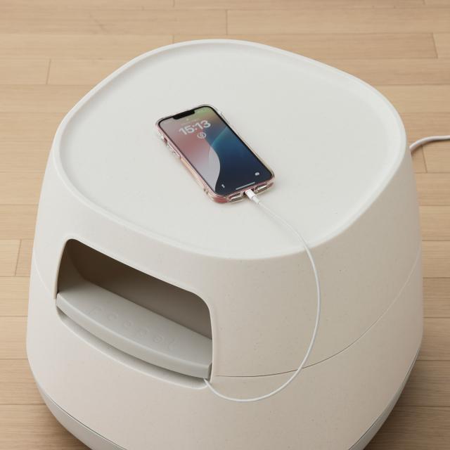 サイドテーブル 高さ38.2cm 天板なし poapel 動かせるくつろぎ収納ローテーブル （ テーブル キャスター付き 棚付き 収納 ソファサイド 日本製 ソファテーブル ミニテーブル ベッドサイド コーヒーテーブル ）_14