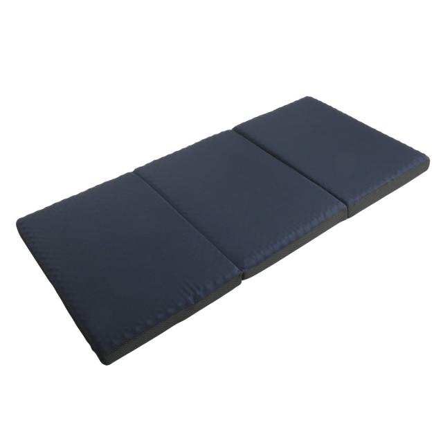 ウレタンマットレス シングル 三つ折り 体圧分散 圧縮梱包 SleepingGear 日本製 （ 折り畳み 吸水 速乾 敷き布団 高密度ウレタン 厚さ9cm 折りたたみ 湿気対策 快眠 快適 睡眠 理想 寝心地 ）_11