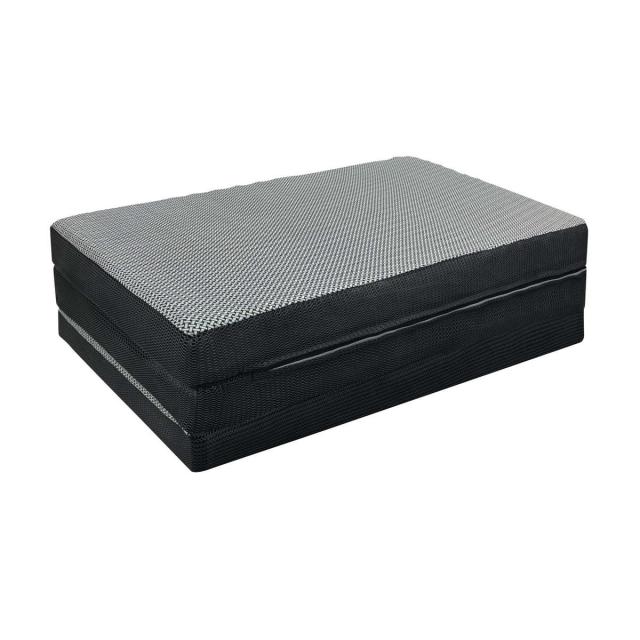 ウレタンマットレス ダブル 三つ折り 体圧分散 SleepingGear 日本製 （ 折り畳み 敷き布団 高密度ウレタン 厚さ9cm 折りたたみ 湿気対策 快眠 快適 睡眠 理想 寝心地 ）_9