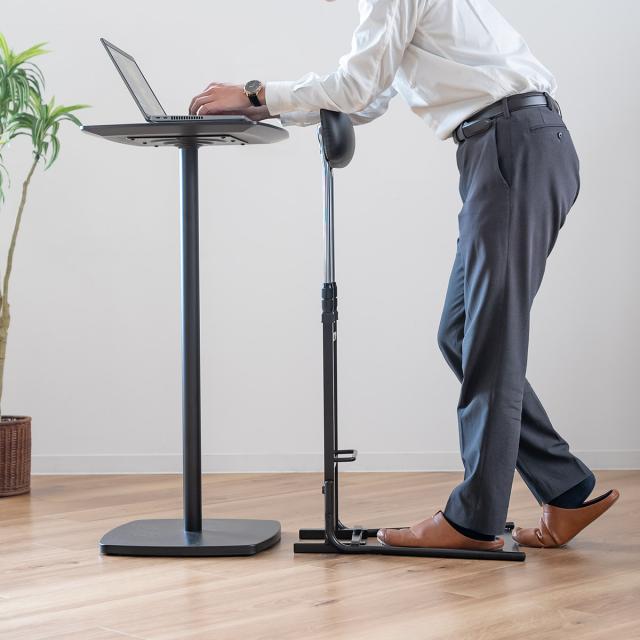 オフィスチェア 腰痛 チェアスタンド 立ち姿勢サポート 背もたれ