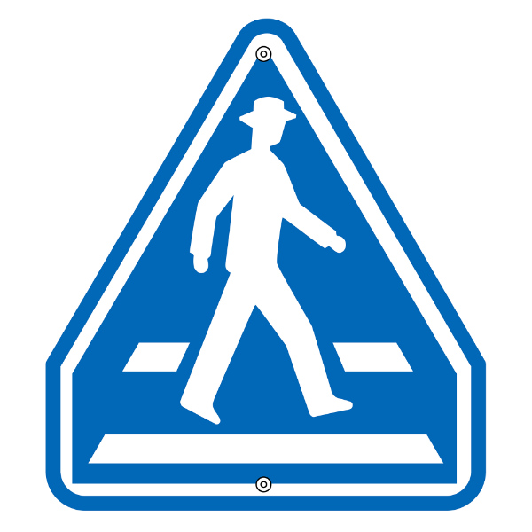 標識 道路標識 上下穴タイプ 無反射 横断歩道 道路407 A 送料無料 安全標識 表示 表示シート 構内 の通販はau Pay マーケット お弁当グッズのカラフルbox