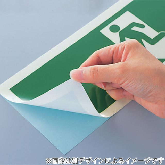 非常口マーク標識 避難口誘導 「 ←非常口→ 」 高輝度蓄光タイプ 消防