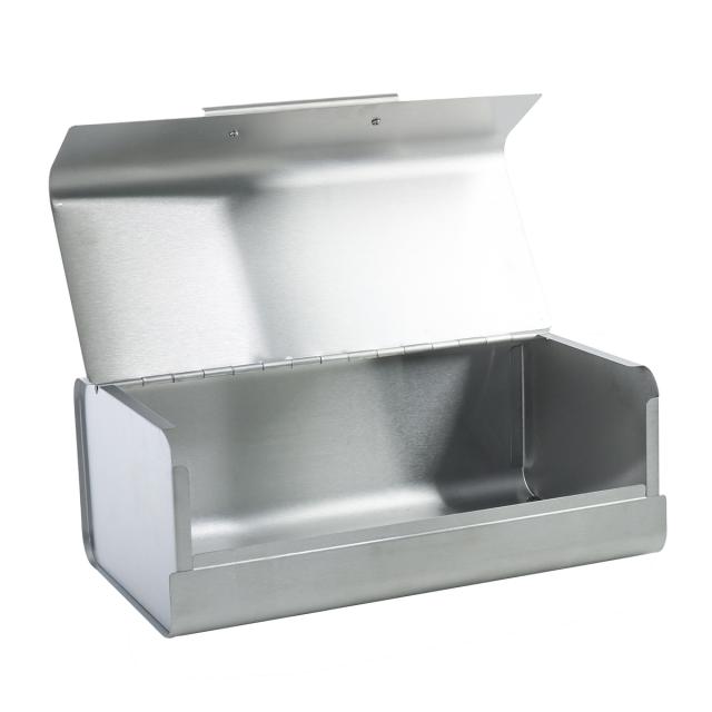 ブレッドケース スクエア シルバー SALUS （ セイラス スチール パン