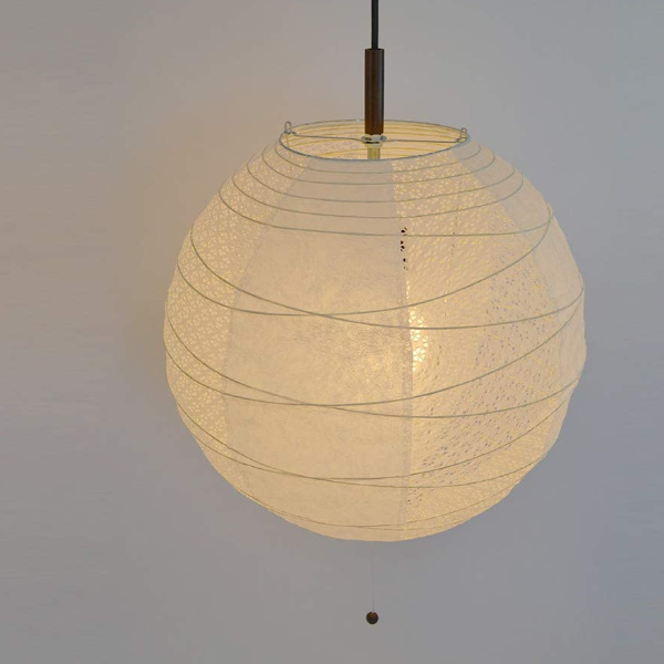 ペンダントライト 2灯 45cm 提灯 ツインホワイト 和紙照明 日本製 彩光デザイン （ 照明 天井 和風照明 丸 和風 吊り下げ 2灯式 照明器具 2灯ペンダント LED 電気 ペンダント照明 インテリア シーリングライト 北欧風 ）_6