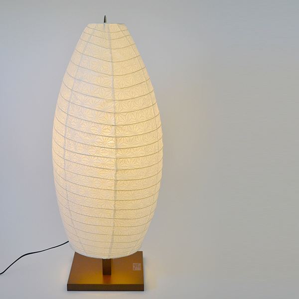 フロアライト 幅55×奥行35×高さ83cm shell シェル 極み麻葉 D-209