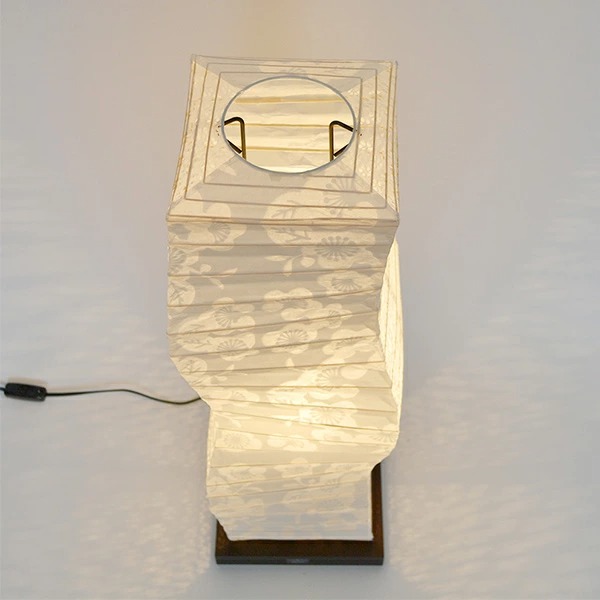 フロアライト 幅21×奥行21×高さ71cm kuku クク 透かし梅×小梅白 SF  