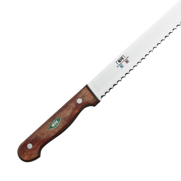 包丁 パン切り包丁 刃渡り 300mm 業務用 MXMシリーズ 堺刀司 （ パン包丁 パンナイフ ブレッドナイフ 30cm 30センチ 洋包丁 キッチンナイフ ほうちょう 庖丁 堺刀司 堺包丁 キッチンツール 下ごしらえ 日本製 包丁 日本製）_2