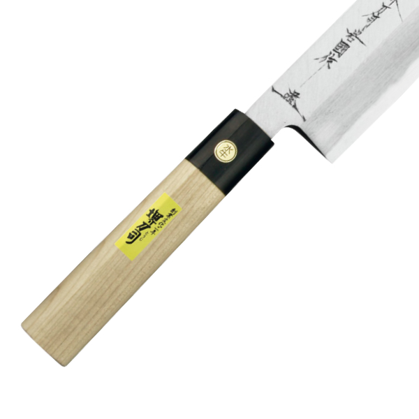 包丁 薄刃 鎌形 岩国作 刃渡り 225mm 堺刀司 （ 鎌形包丁 鎌形薄刃包丁