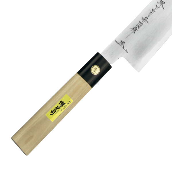 包丁 三徳包丁 両刃 岩国作 刃渡り 180mm 堺刀司 （ 三徳 料理包丁 キッチンナイフ 日本製 18cm 18センチ 洋包丁 和包丁 シェフナイフ ほうちょう 庖丁 堺包丁 キッチンツール 下ごしらえ 三徳包丁 日本製）_2